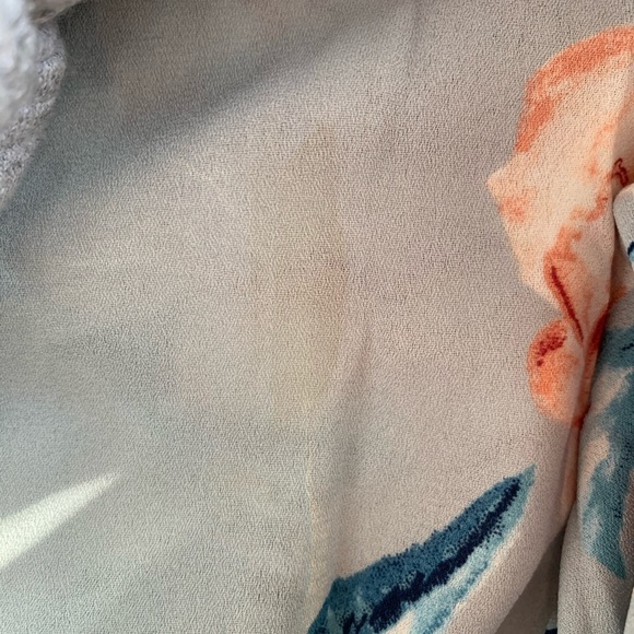 Show Me Your Mumu Hacienda Maxi Dress Flower Sky - Picture 7 of 9